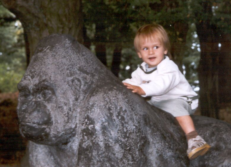 Riding ona a gorilla - 70.145 bytes