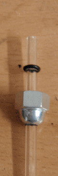 Tubing and o-ring