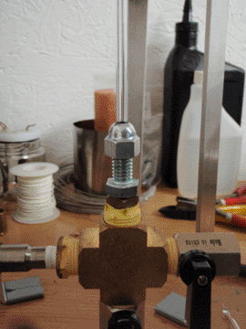 Adapter in use