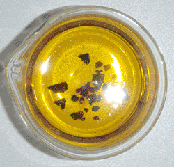 Ingredients in beaker