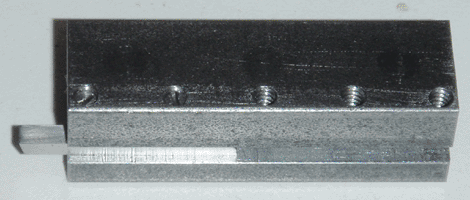 Trepanning tool, side view