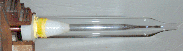 Envelope blank on mandrel