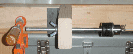 Tension mechanism for wire wrapping