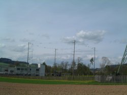 North view of the short spare dipoles